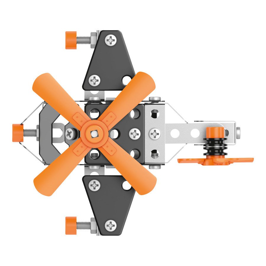 Конструктор металевий ТехноК (гвинтокрил, 105 елементів) 0143 - 6