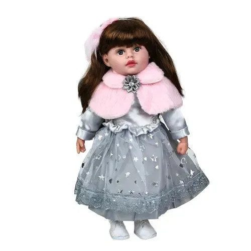 Музична навчальна м'яконабивна лялька Панночка (50 см) M 6200 I UA - 3