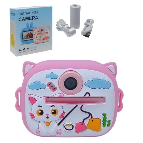 Дитячий фотоапарат з принтером (в силіконовому чохлі) C 72975 - 2