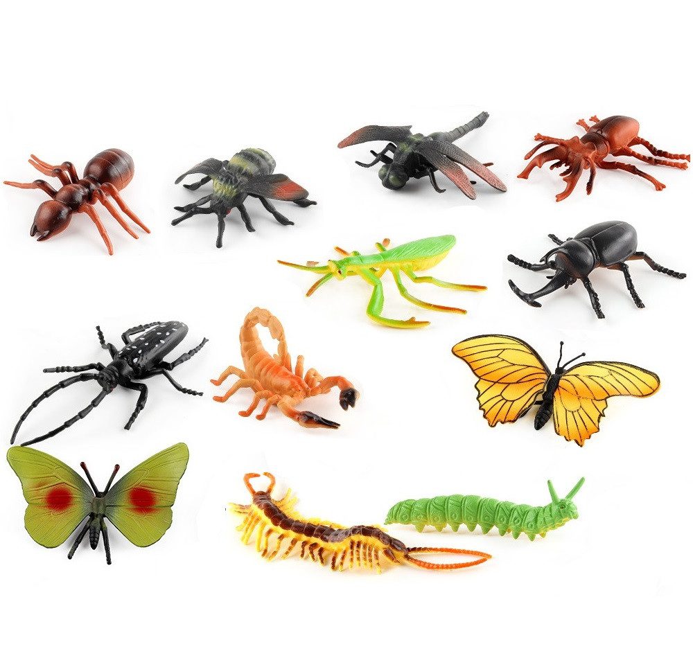 Набір комах (6 фігурок, пластик) 714 K-5A