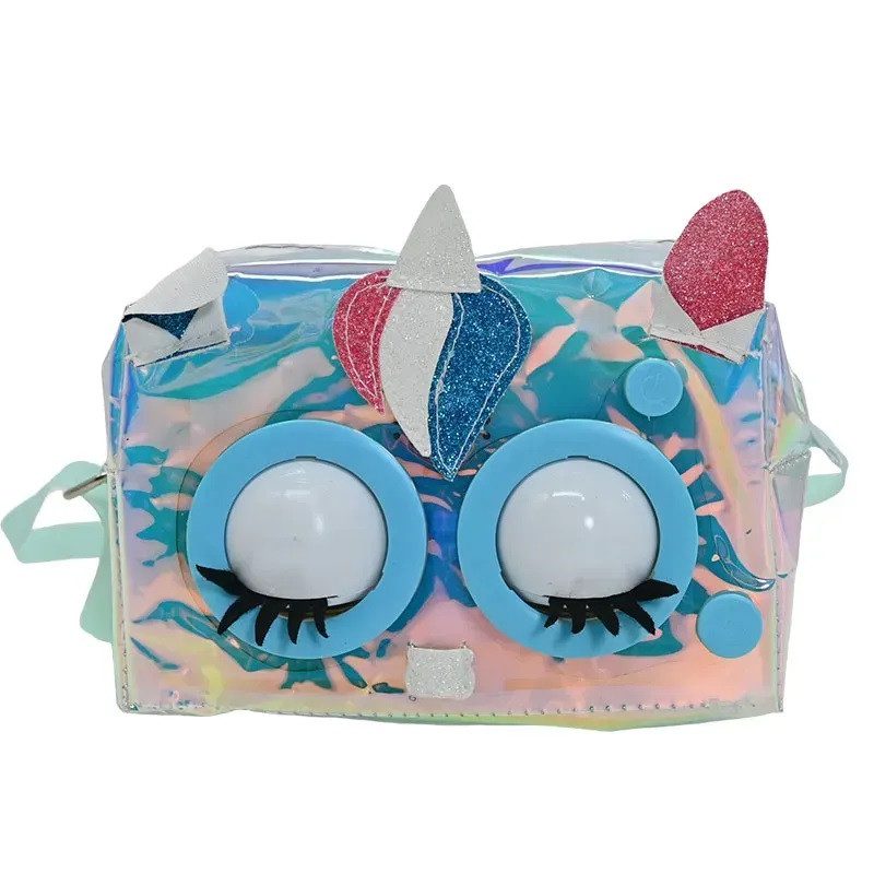 Дитяча інтерактивна сумочка з оченятами (кліпає, сенсор) KSY 958-3 - 2