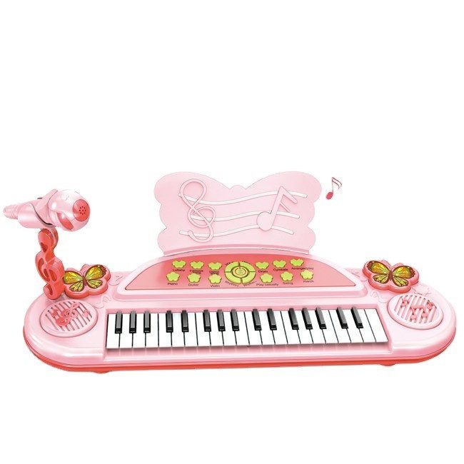 Дитячий музичний орган-синтезатор з мікрофоном 8862B - 5