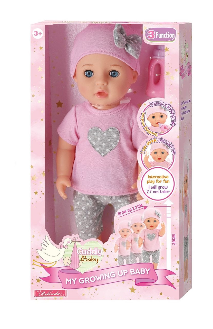 Інтерактивний пупс, що росте (36-39 см, рухливе обличчя) 78029-ZG1401C - 2