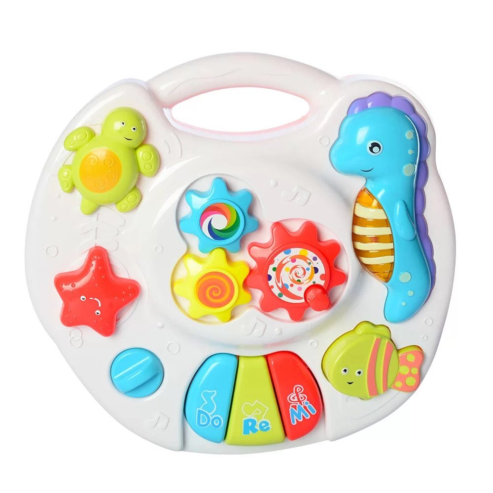 Ігровий центр музичний столик (підвіска на ліжечко, тріскачка) 3902 - 3