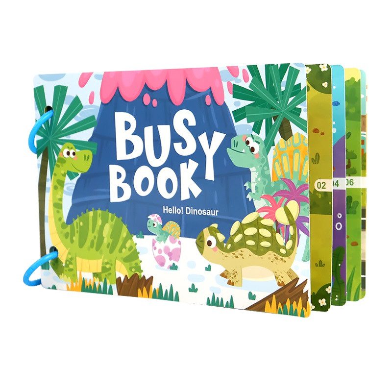 Гра бізікнига з картками та наліпками (книжка з липучками) 557-581-583 - 4