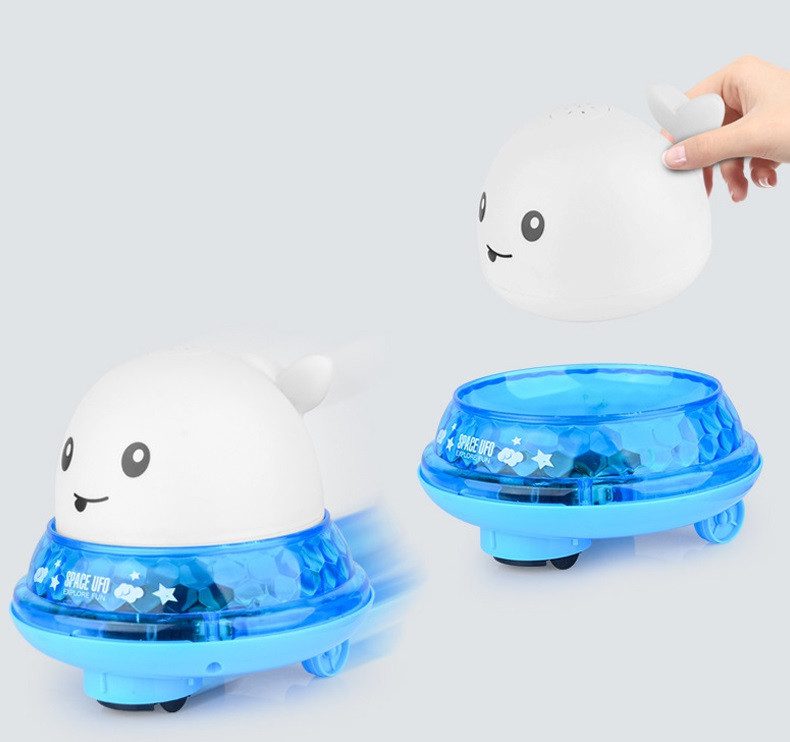 Гра для ванної Кит (фонтанчик з підсвічуванням) 6688 BQ - 4