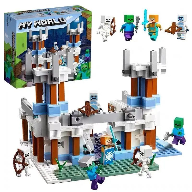 Конструктор My World Крижаний замок (499 дет.) 1089