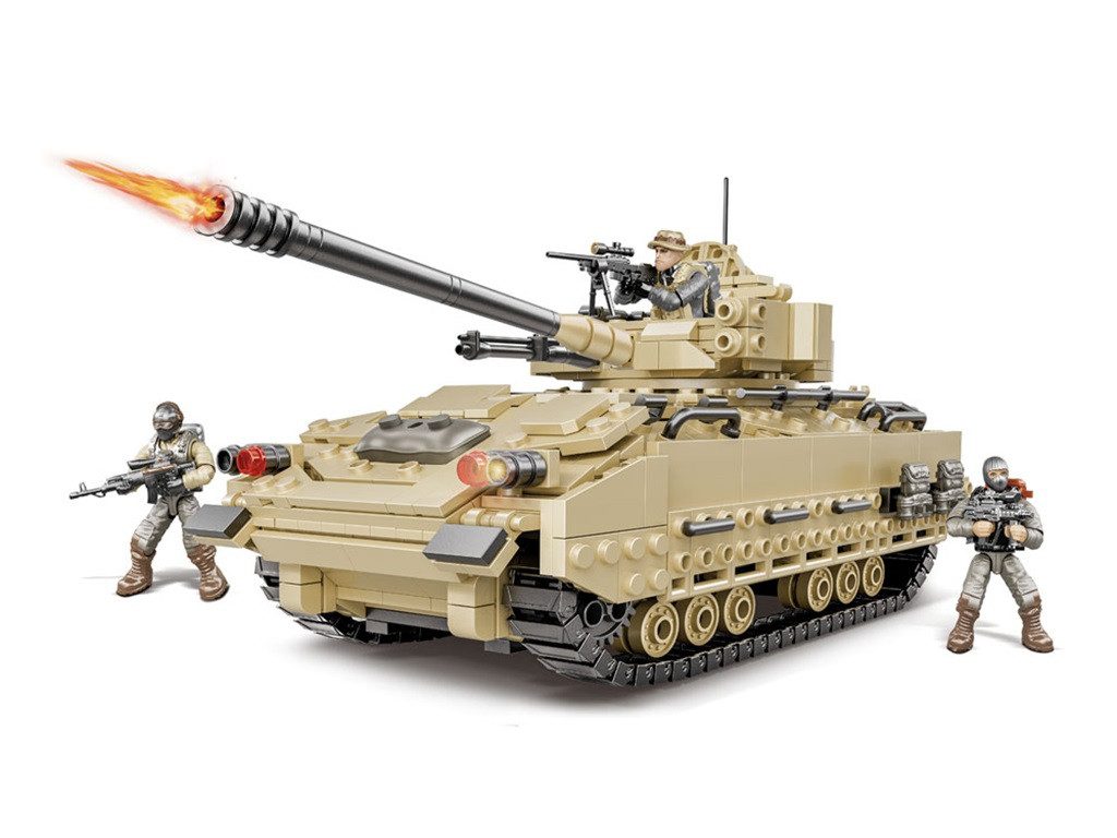 Конструктор Військова техніка ЗСУ (танк, 1114 дет.) KB 1115 - 2