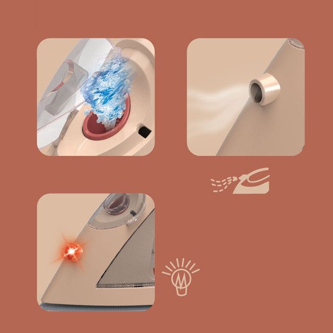 Іграшкова дитяча праска (бризкає водою, світло) YH178-4BS - 5