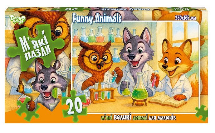 Дитячі м'які пазли 