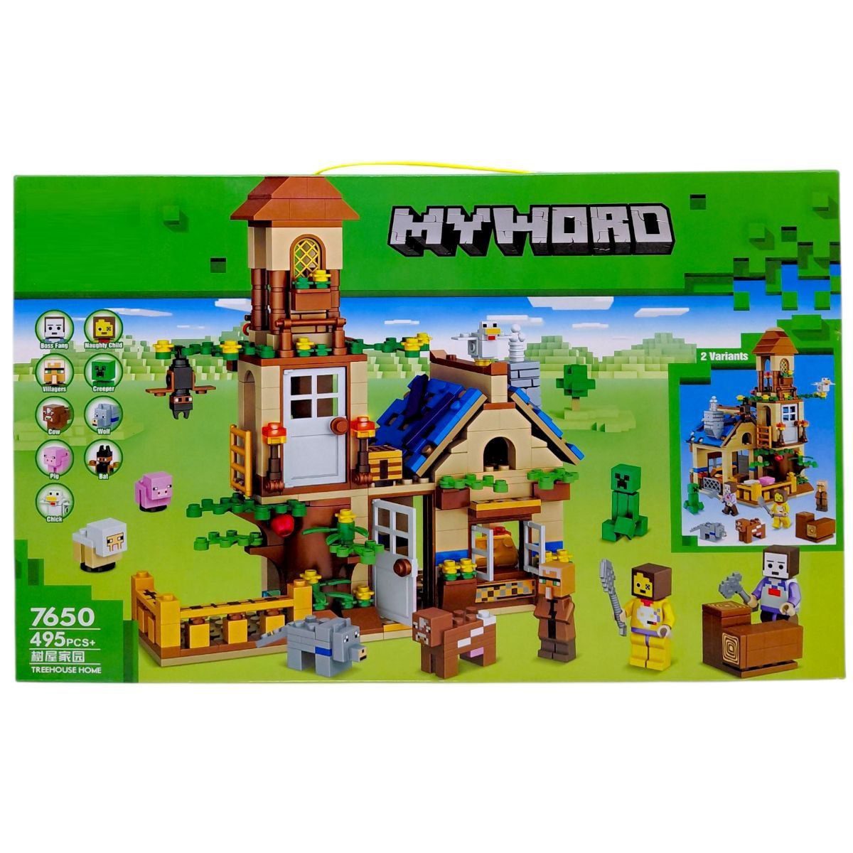 Конструктор MyWorld Будиночок в лісі (495 дет.) 7650 - 5