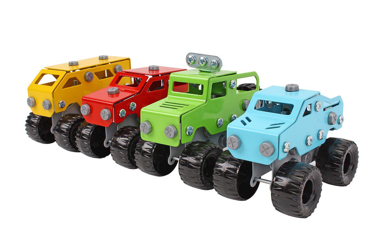 Конструктор металевий ТехноК (4 машини, 370 елементів) 9956 - 5