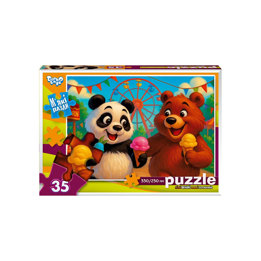 М'які пазли с.11 (35 великих елементів) Danko Toys S35-11-15 - 1