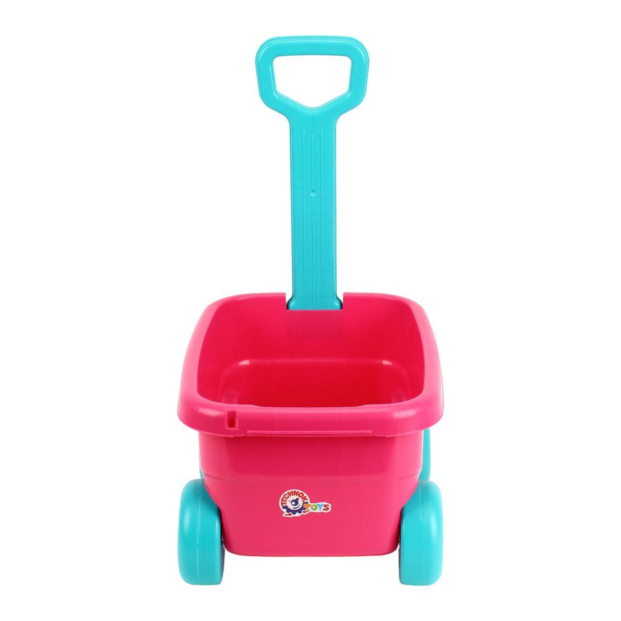Дитяча іграшка Візок ТехноК (пластиковий, з кришкою та ручкою) 1386 - 5