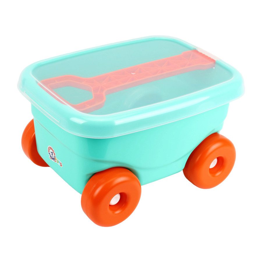 Дитяча іграшка Візок ТехноК (пластиковий, з кришкою та ручкою) 9802 - 3