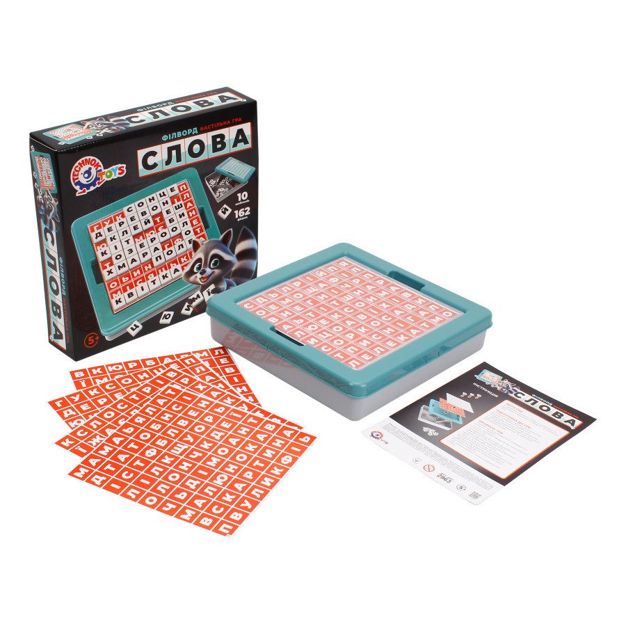 Настільна гра Слова для дітей ТехноК 2963 - 3