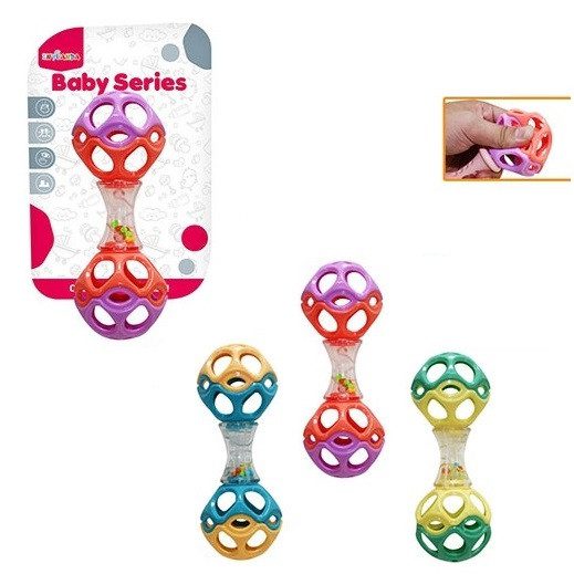 Брязкальце дитяче Oball (гантелька в руку) 3606 - 2