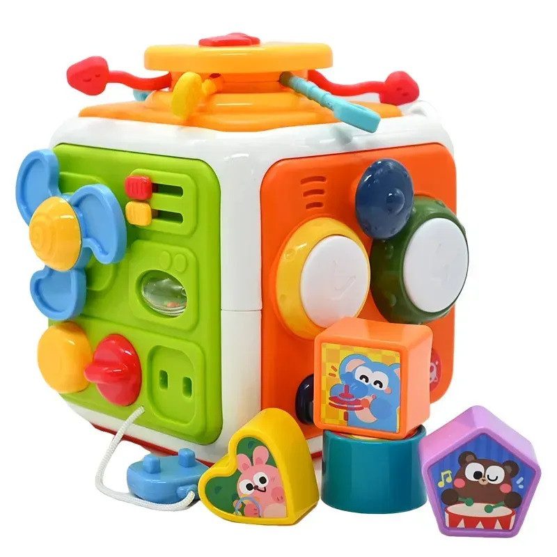 Логіка куб (багатофункціональний бізікуб зі світлом та звуком) HE0556 - 7