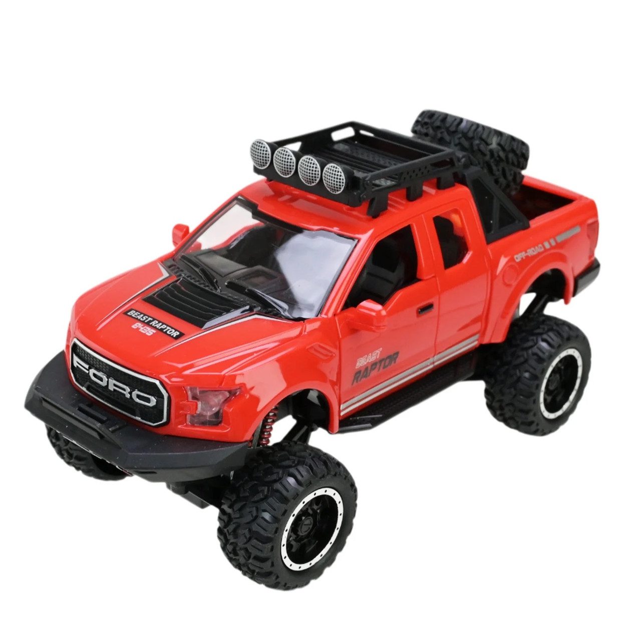 Іграшка інерційна джип/всюдихід (світло, звук) D700-01B - 3