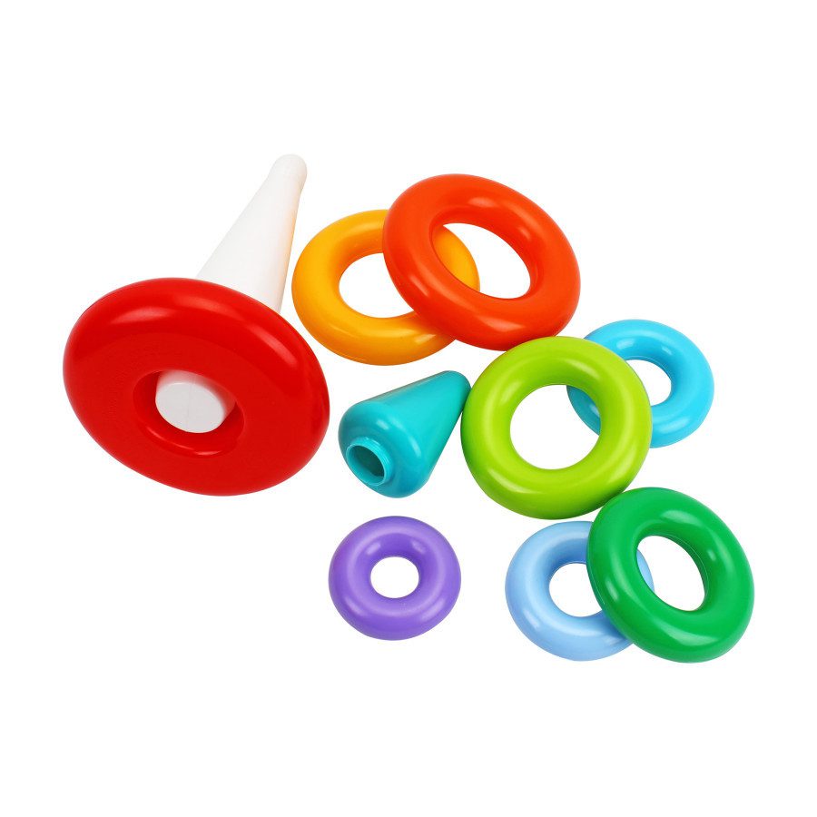 Пірамідка видувна ТехноК (конус, основа, 7 кілець) 1904 - 4