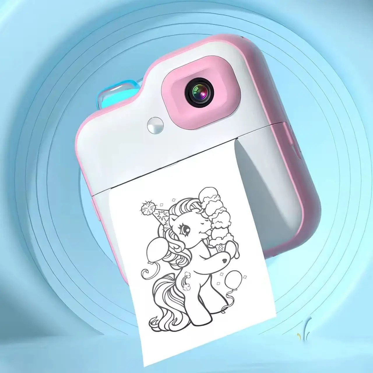 Дитячий цифровий фотоапарат принтер Print Camera C 66626 - 6