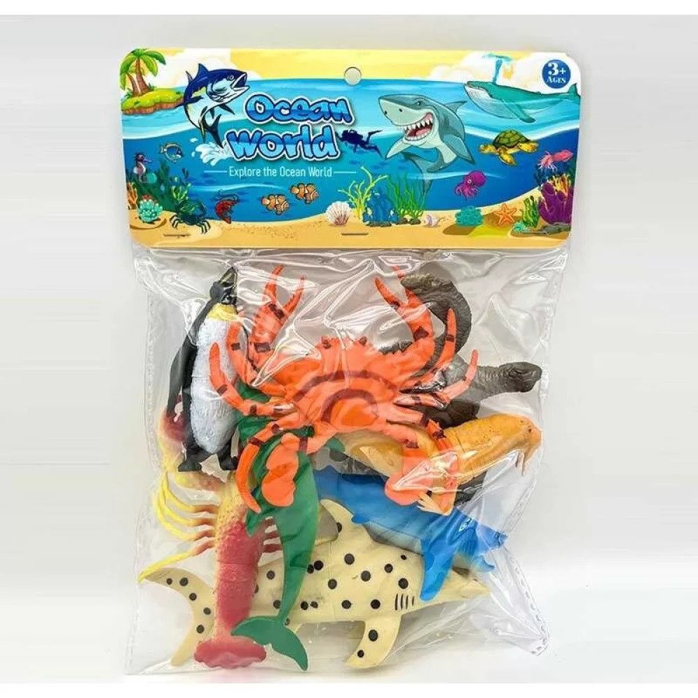 Набір фігурок Морські жителі Ocean World (8 шт) 104-11
