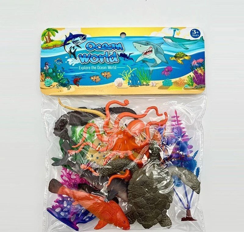 Набір фігурок Морські жителі Ocean World (8 шт) 104-16