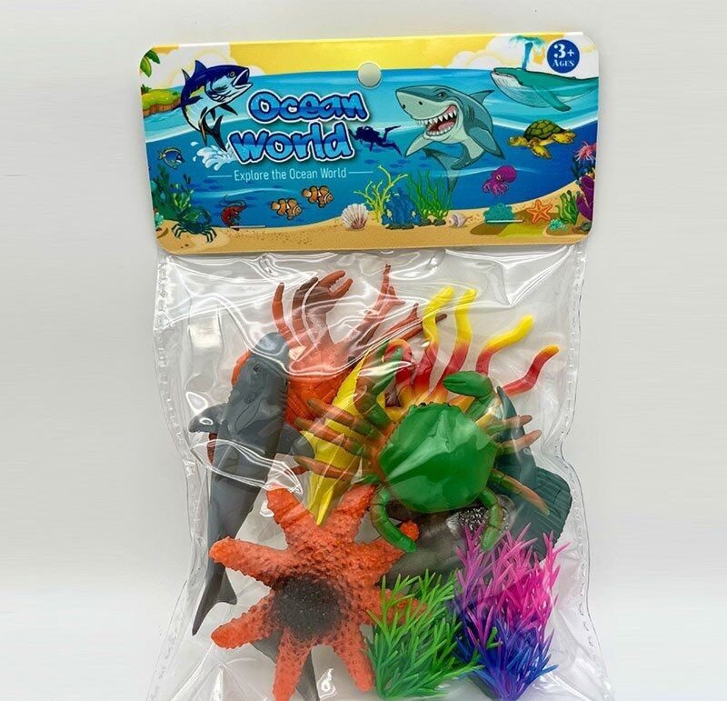 Набір фігурок Морські жителі Ocean World (8 шт) 104-21
