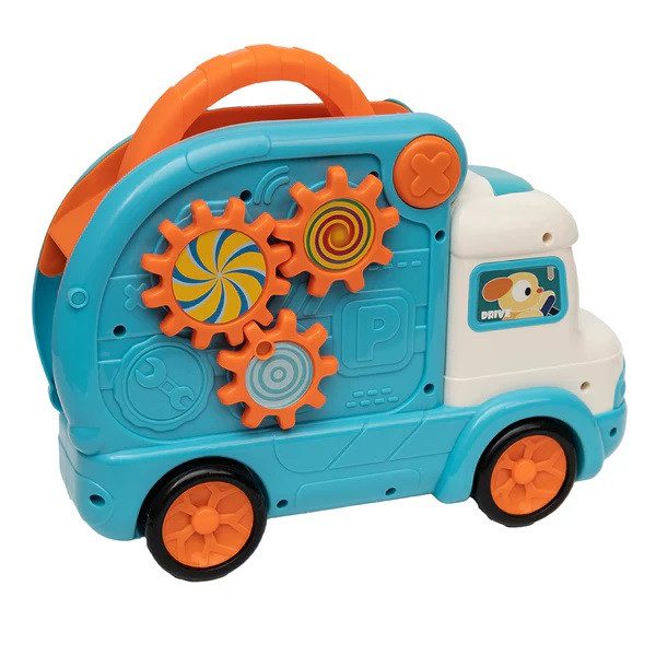 Музична іграшка Сортер-мандрівник WToys (автобус, машинки, запускач) 66648 - 3