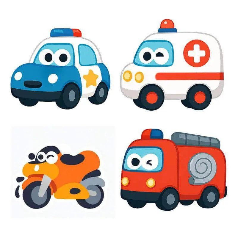 Музична іграшка Сортер-мандрівник WToys (автобус, машинки, запускач) 66648 - 2