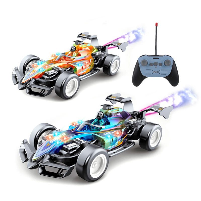 Легкова машина Формула-1 на радіоуправлінні (пульт, дрифт, пар/дим) JT740 - 3