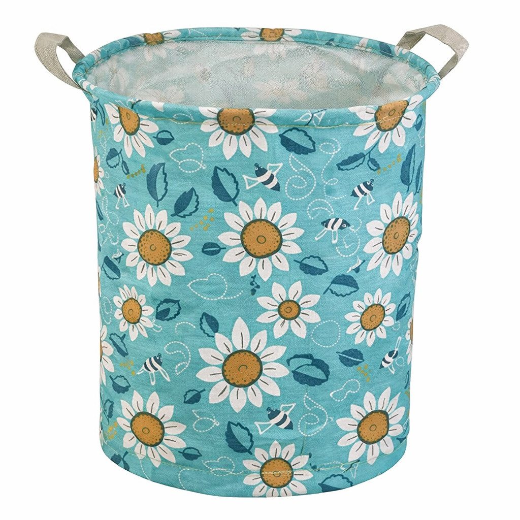 Кошик для іграшок тканинна, з ручками (42*35 см) BT-TB-0026 - 5