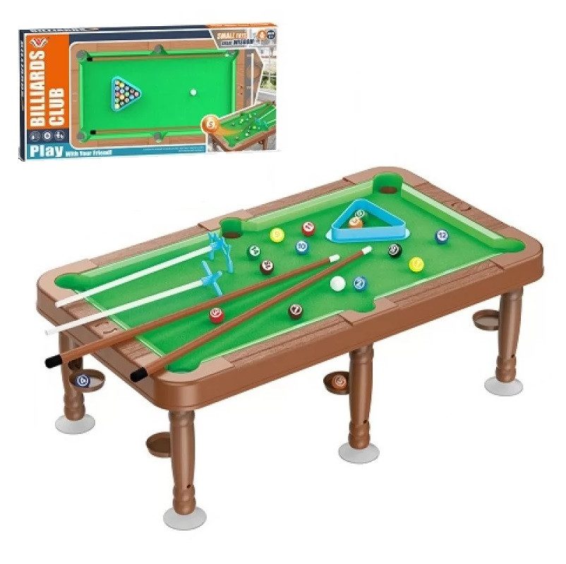 Дитячий більярд на ніжках (2 киї, шари) 777-568A