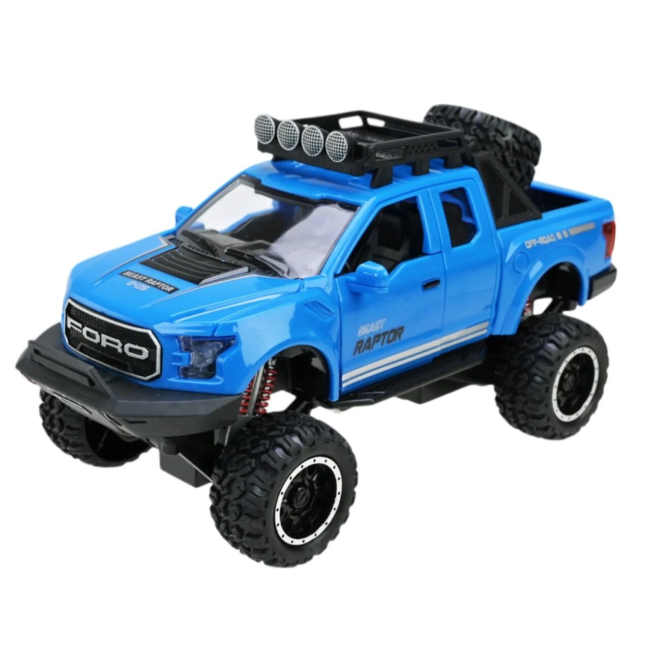 Іграшка інерційна джип/всюдихід (світло, звук) D700-01B - 6