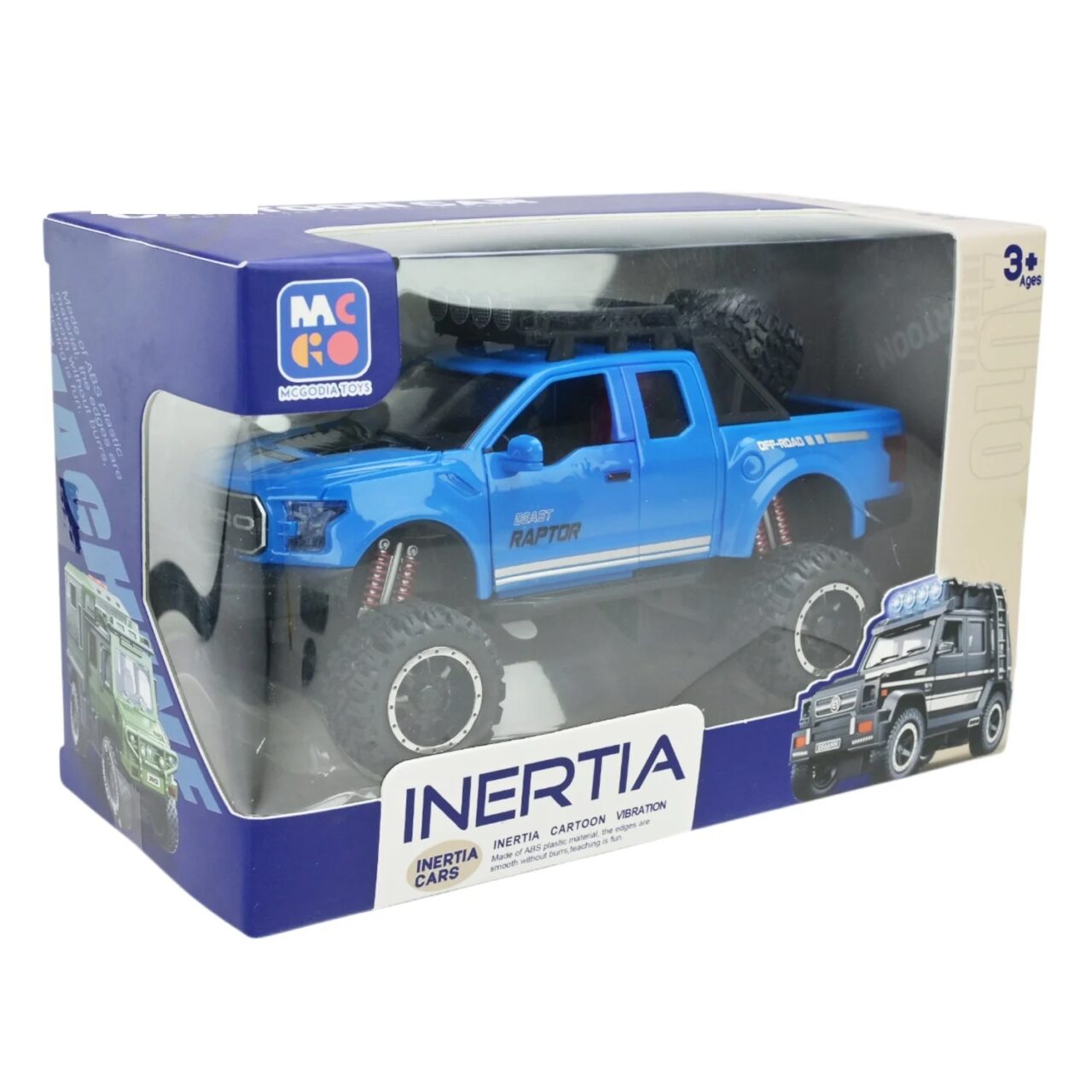 Іграшка інерційна джип/всюдихід (світло, звук) D700-01B - 9