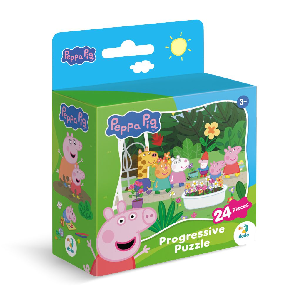 Дитячий пазл Peppa Pig Progressive Дивокрай (24 ел.) Dodo 200479 - 4