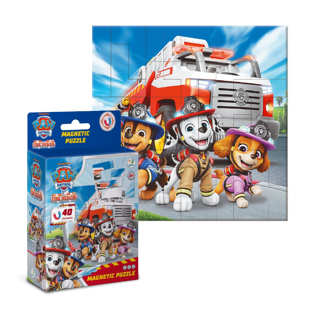 Магнітний пазл Dodo Paw Patrol Пожежні (40 ел.) 20648 - 4