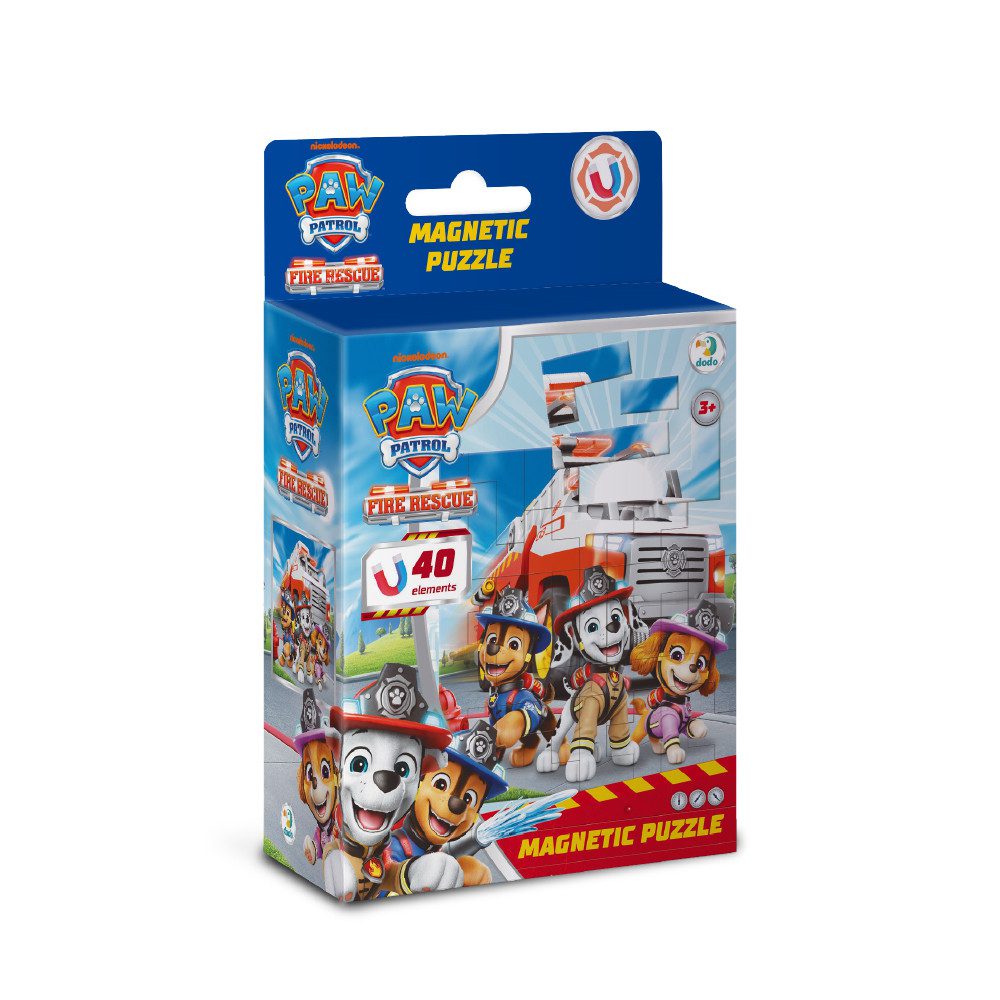 Магнітний пазл Dodo Paw Patrol Пожежні (40 ел.) 20648 - 2