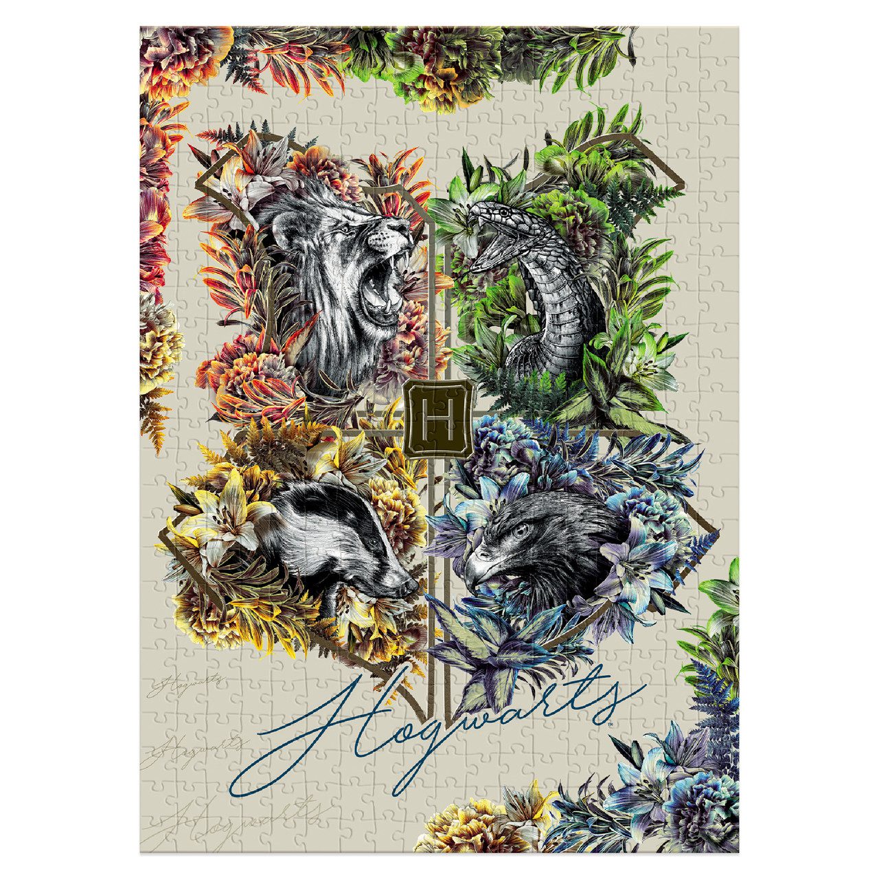 Пазл Hard-M Harry Potter. Факультети Гоґвортсу Dodo (450 дет.) 200659 - 5