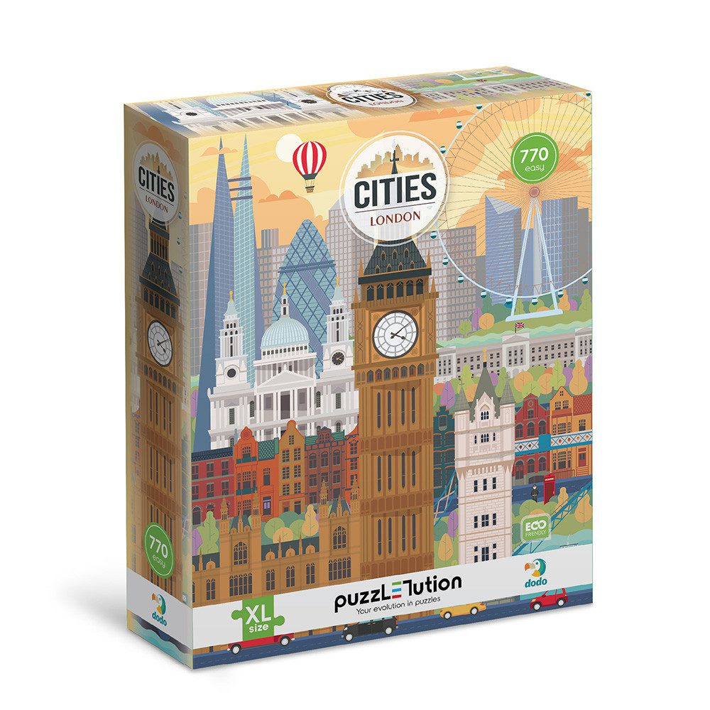 Пазл Medium-XL Міста. Лондон Dodo (770 дет.) 300649 - 2