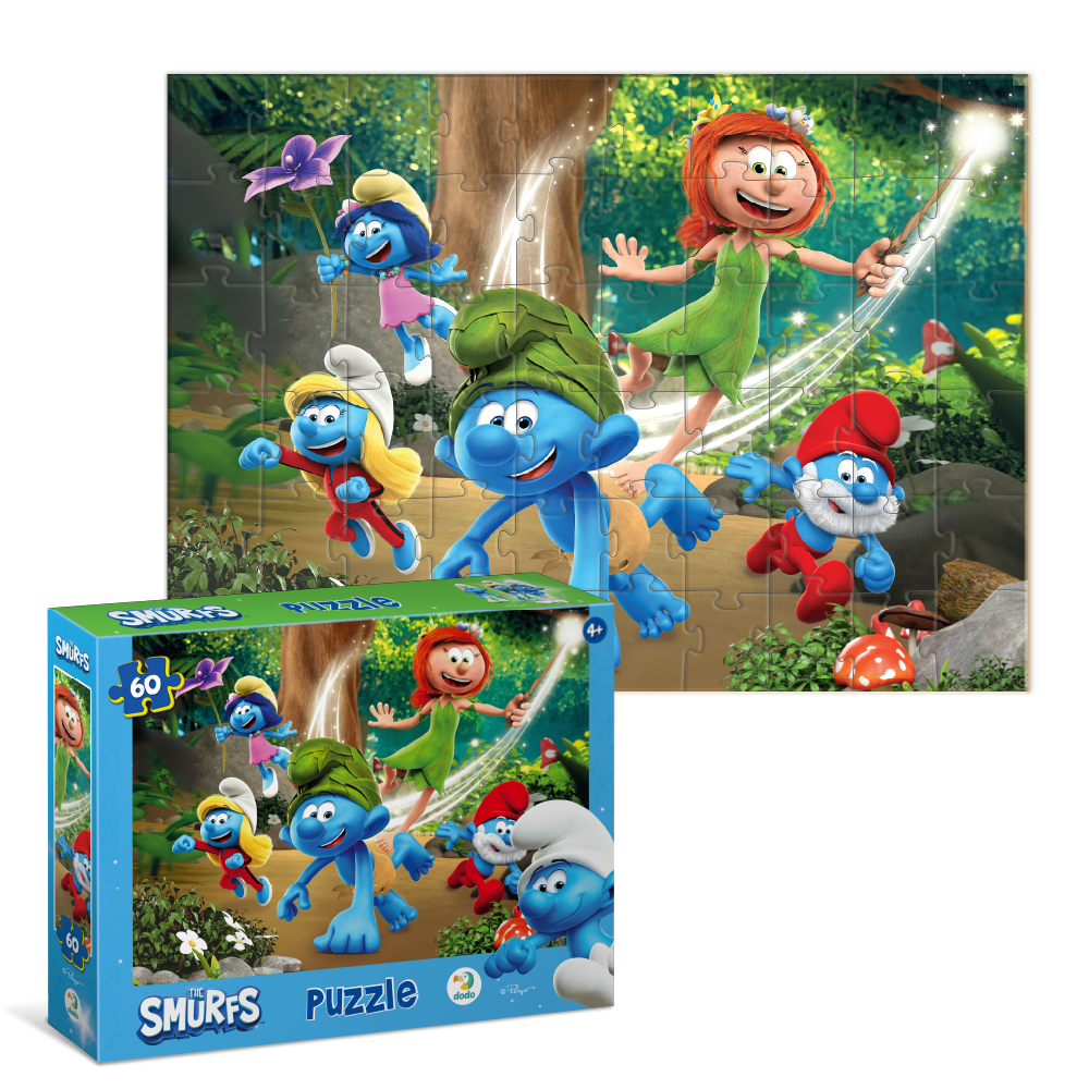 Пазл The Smurfs Принцеса Листка Dodo (на 60 елементів) 200663 - 4