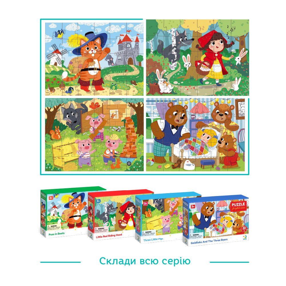 Дитячий пазл Червона шапочка Dodo (30 дет.) 300694 - 3