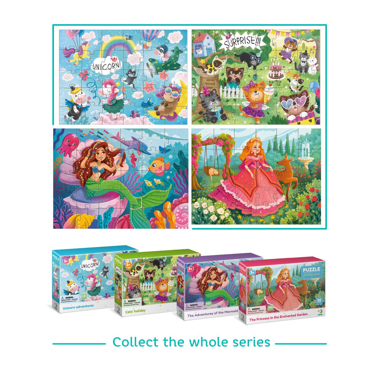 Дитячий пазл Пригоди русалоньки Dodo (30 дет.) 300710 - 2