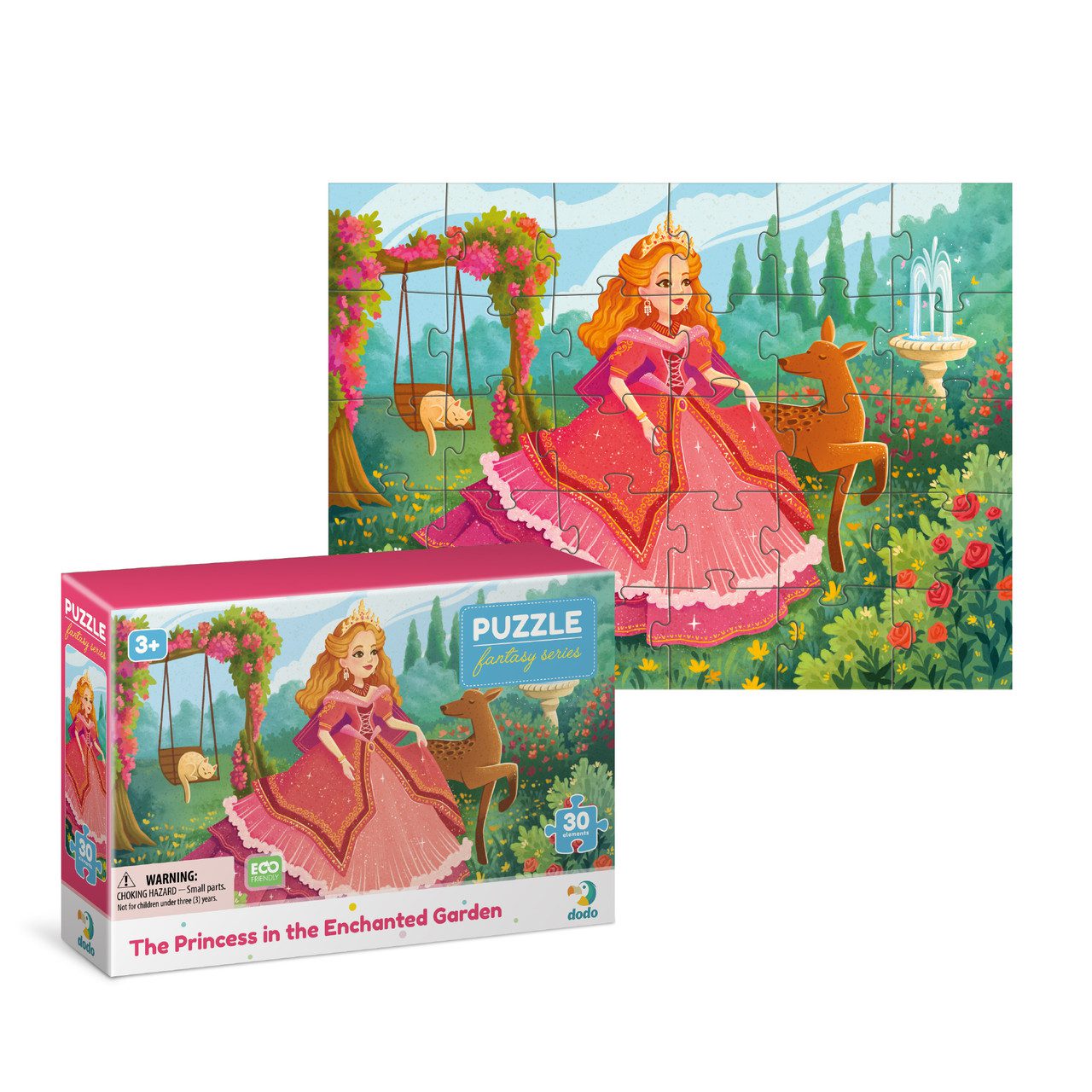 Дитячий пазл Принцеса в чарівному саду Dodo (30 дет.) 300711 - 3