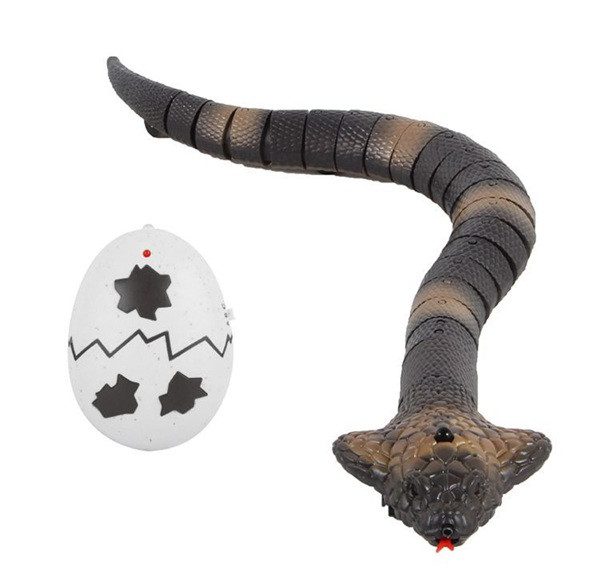 Іграшкова змія на радіокеруванні (сенсорна кобра, пульт яйце) 8809 - 4