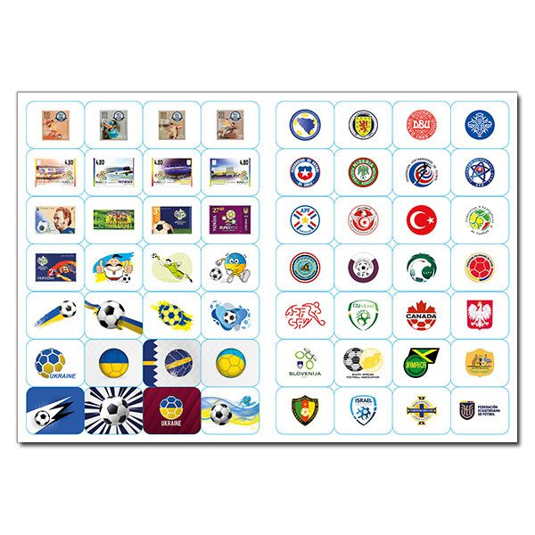 100% наліпок. Футбол, вид. Глорія 9786178090340 - 3