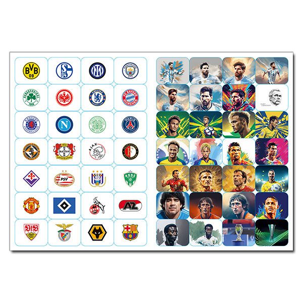 100% наліпок. Футбол, вид. Глорія 9786178090340 - 4