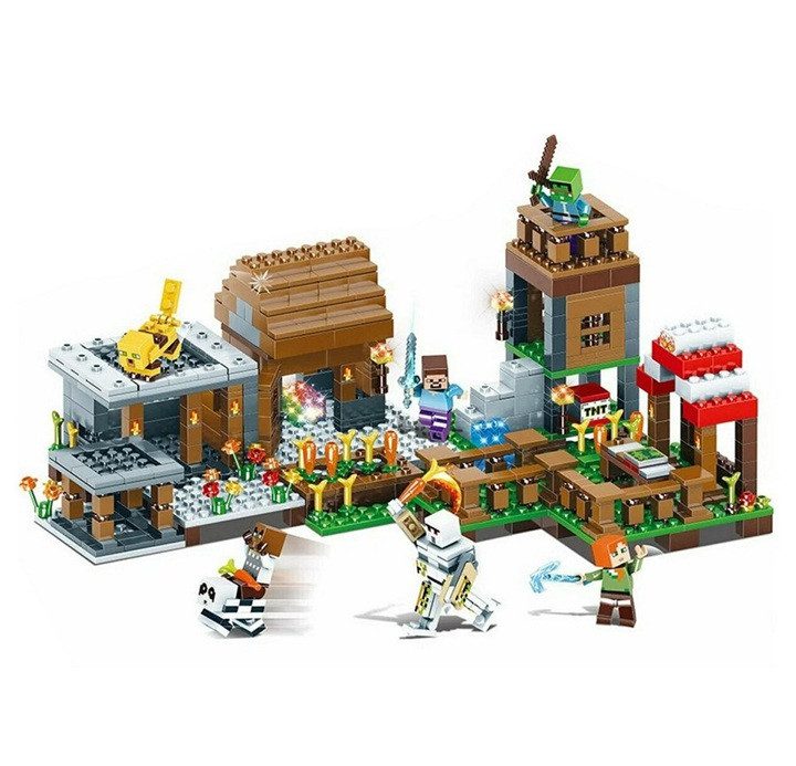 Конструктор MyWorld Селище Стіва та Алекс (778 дет, підсвічування) 600 D - 3