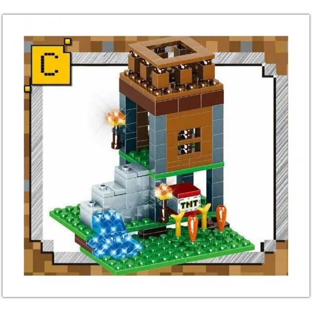 Конструктор MyWorld Селище Стіва та Алекс (778 дет, підсвічування) 600 D - 4