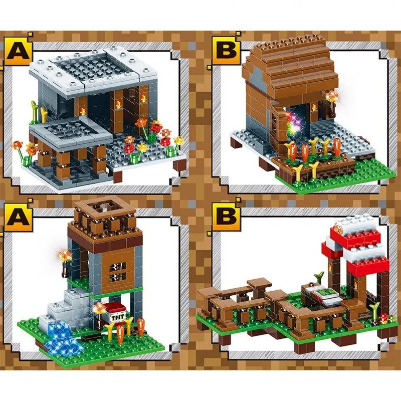 Конструктор MyWorld Селище Стіва та Алекс (778 дет, підсвічування) 600 D - 8